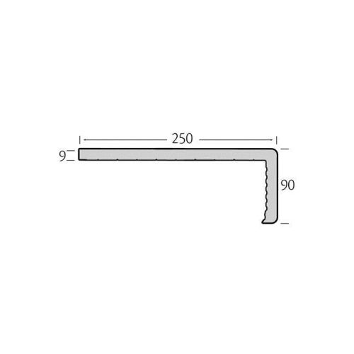 Milin volschuim paneel met haakse hoek 90 mm (182)