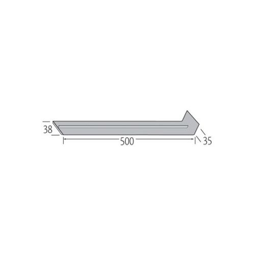Milexx big board verbinding 500 mm dubbele neus