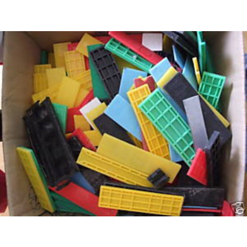 2 mm Beglazingsblokjes - Verpakt per 1000 stuks