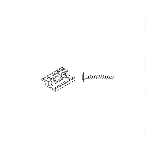 Twinson O-Wall montage clip + schroeven (2988)
