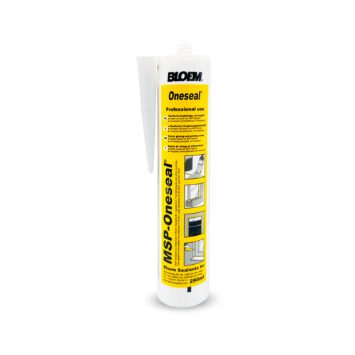 Oneseal universeel overschilderbare glas- en voegkit  - Grijs (RAL7004)