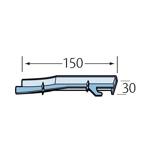 Milexx stootvoegverbinding 150 mm (253) - 20 stuks