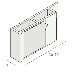 Heering holkamer profielen zelfklevend