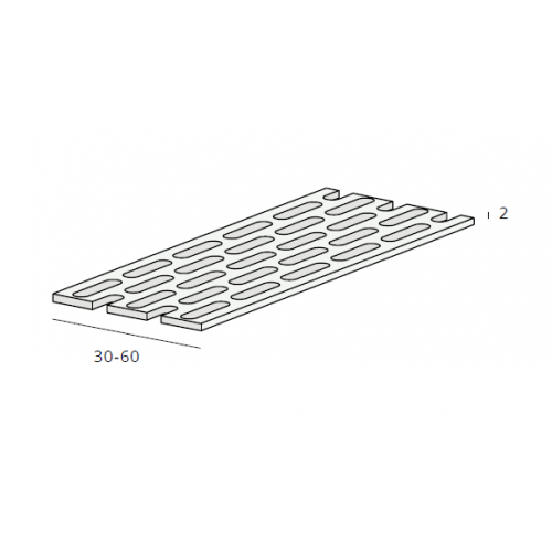 Heering geperforeerde platprofielen 30x2 mm (1634)