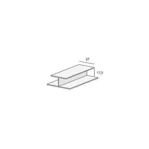 Heering H-verbindprofiel 17,5mm (2113)