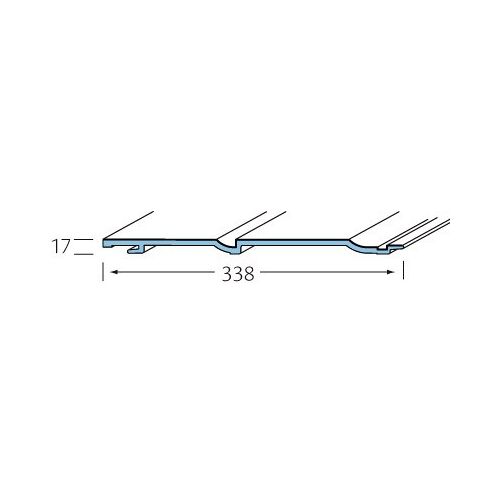 Dubbel rabat deel 322 mm werkend