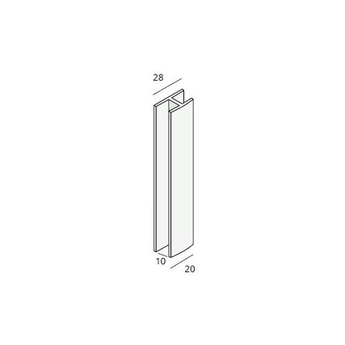 Keralit verbindingsprofiel 10 mm (0420)