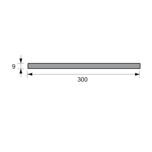Swish platpaneel 300 mm (0118)