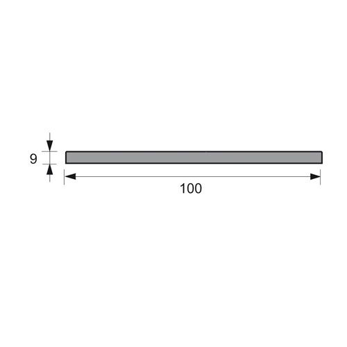 Swish platpaneel 100 mm (0125)