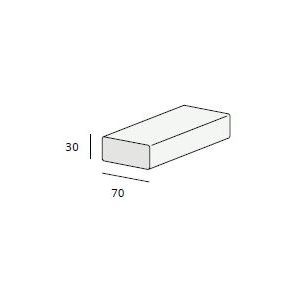 Heering Hardschuim plank 70x30mm (2259)