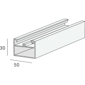 Twinson montageprofiel 30 x 50 mm (2940)