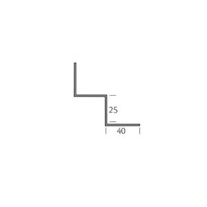 Dutchplank alu binnenhoek 14 x 35 mm (8027)