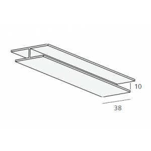 Heering overstekpaneel hulpprofiel verbindingprofiel (0508)