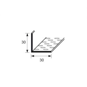 Colorpanel geperforeerd heokprofiel 30 x 23 mm (0779)