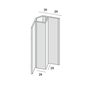 Keralit Inwendig Hoekprofiel (2827)